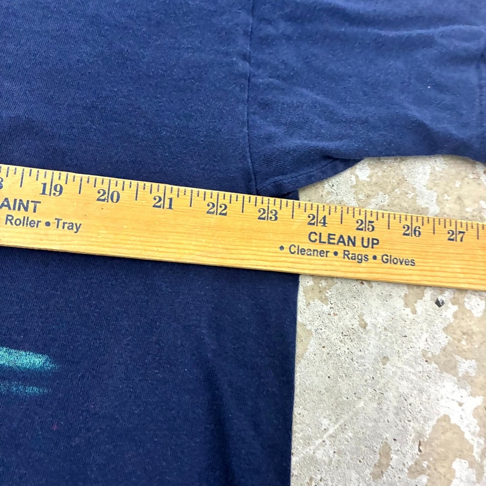 Vintage Coca-Cola Shirt Mens XL USA Blue Coke Seal Promotional Double Sided - Picture 12 of 14